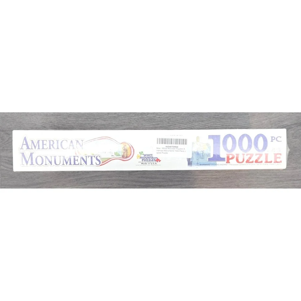 American Monuments 1000-piece jigsaw puzzle, new sealed‎ - Picture 2 of 6